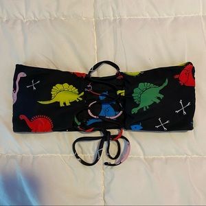 Dinosaur bikini top